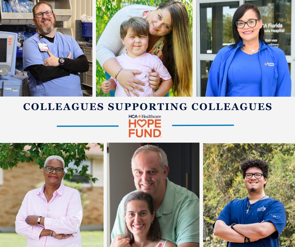 Since The Hope Fund began in 2005, colleagues have supported each other through unexpected financial hardships. Thanks to our generous donors, $100M in assistance has been provided to help colleagues facing crises. #CareLikeFamily #OurHopeFund 

hcahopefund.com