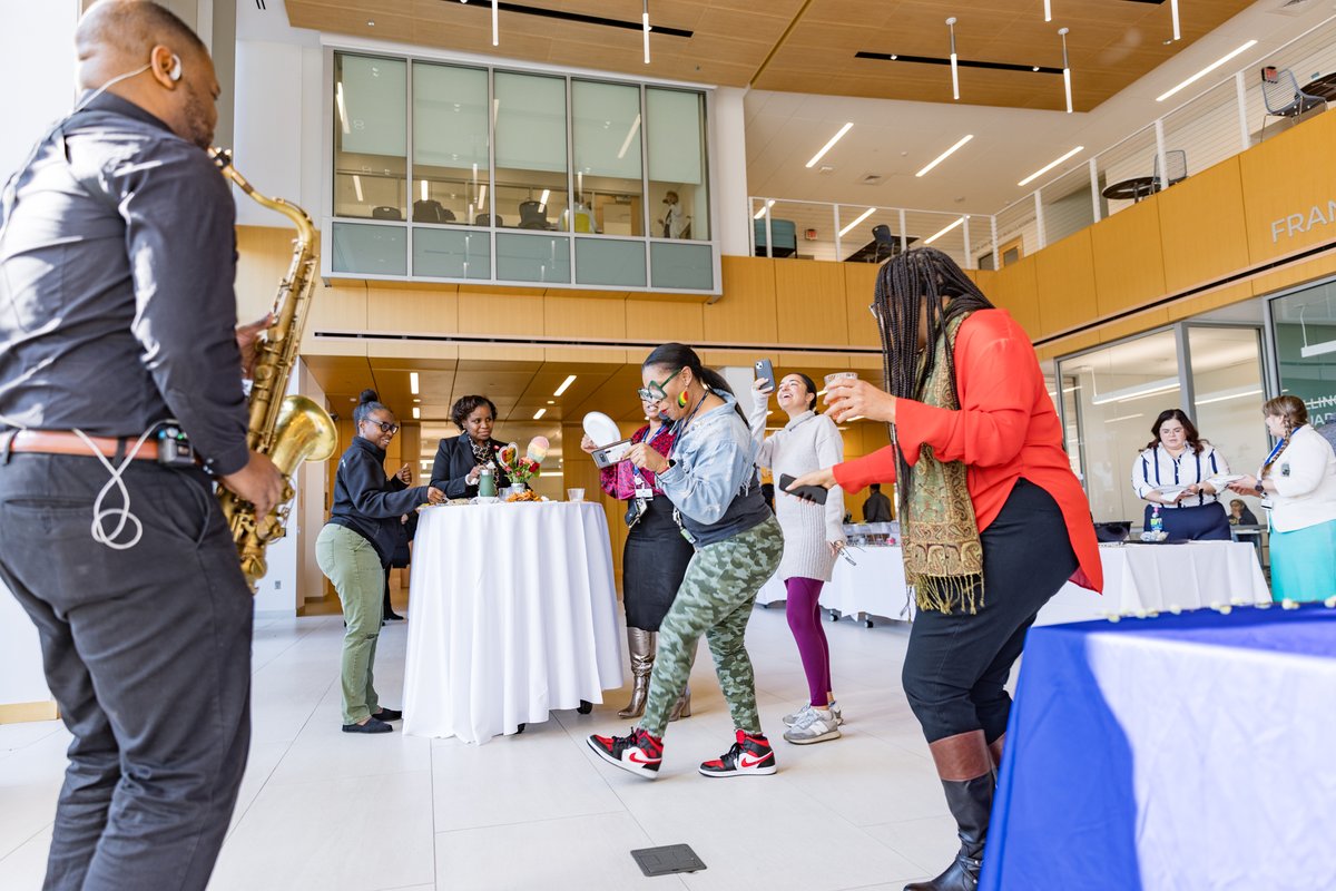 We kicked off #BlackHistoryMonth with a special celebration featuring a keynote from Tiffany Wright, Deputy General Counsel for @JohnsHopkins, on the importance of Black history. Special thanks to the #JHOSN Black Student Nurses Association for putting it all together!