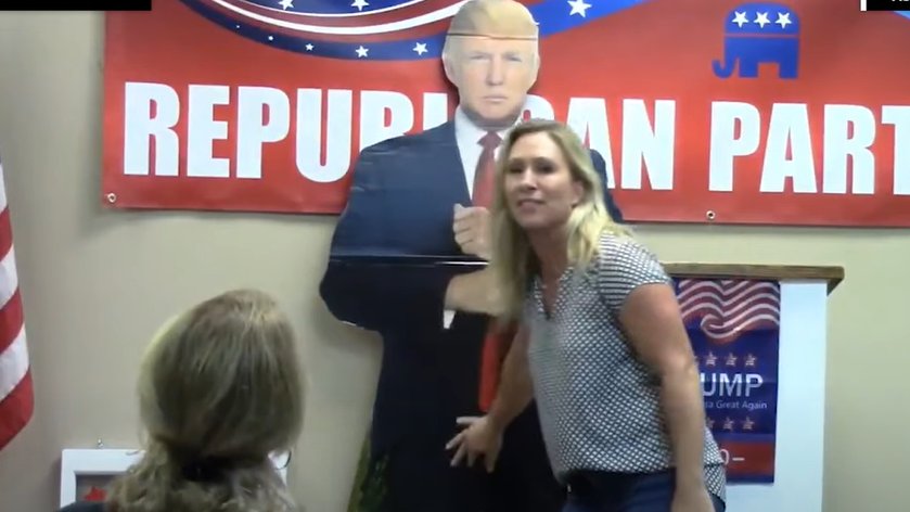 Samiknowsbest1's tweet photo. @RepMTG #INDICKTABLE
One would think Marj has one person or thousands of persons "in-DICK-table" on her low IQ mind๐คฎ๐คฃ https://t.co/wcAkYXffy6