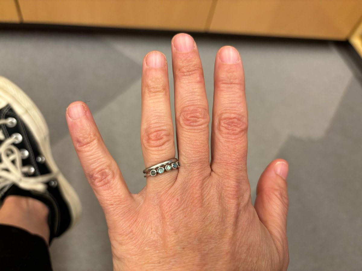 My friends, including the ones in these photos, have been buoys. We've cried, argued, &amp; laughed. I see our matching friendship rings &amp; remember I'm not alone. This week on <a href="/chutzpod/">Chutzpod!</a>, <a href="/HannaRosin/">Hanna Rosin</a> and I explore adult friendships. So much gratitude to the ones who carry me.