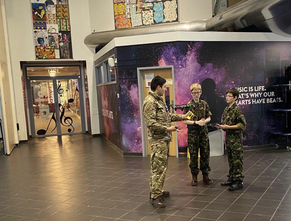 From dodgeball to drone flying, our cadets are mastering a diverse range of skills! 💪 Today, they're taking to the skies, navigating drones with precision and agility. 🚀 #CadetTraining #DroneSkills #LimitlessPotential