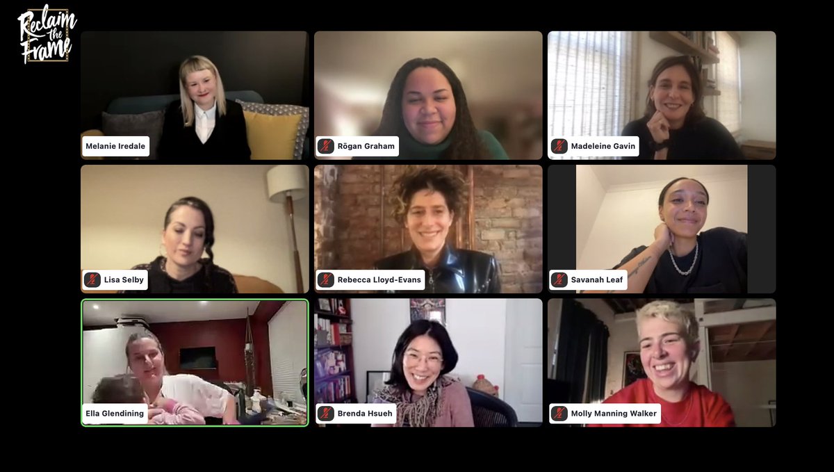 What a roundtable! Thank you to all our guests for their time &amp; insights:
🕊️ Madeleine Gavin (BEYOND UTOPIA)
🔵 <a href="/roadtobecca/">Rebecca Lloyd-Evans</a> &amp; <a href="/bluebaglife/">bluebaglife</a> (BLUE BAG LIFE)
🤰🏽Savanah Leaf (EARTH MAMA)
🔥 <a href="/bhsueh/">Brenda Hsueh</a> (ELEMENTAL)
🏖️ @maamw (HOW TO HAVE SEX)
🌎 <a href="/Ella_Bee_G/">Ella Glendining</a> (IS THERE ANYBODY OUT THERE?)