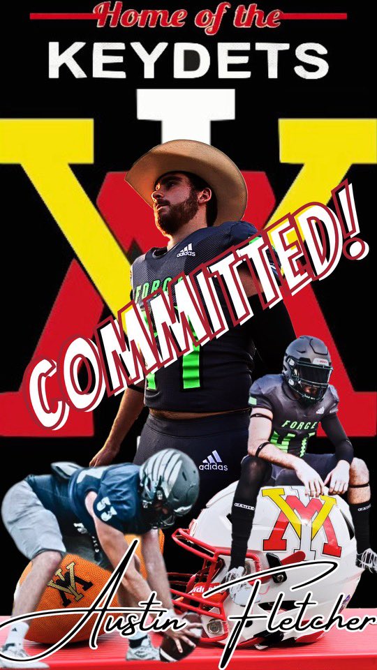 Austin_Fletch24's tweet photo. Very excited to announce my commitment and signing to the Virginia Military Institute. Go Keydets! @CoachWood88 @RobertSoderholm @TheCoachDavis_ @InfoForge @carrd1994 https://t.co/DMyyWj7Lkg