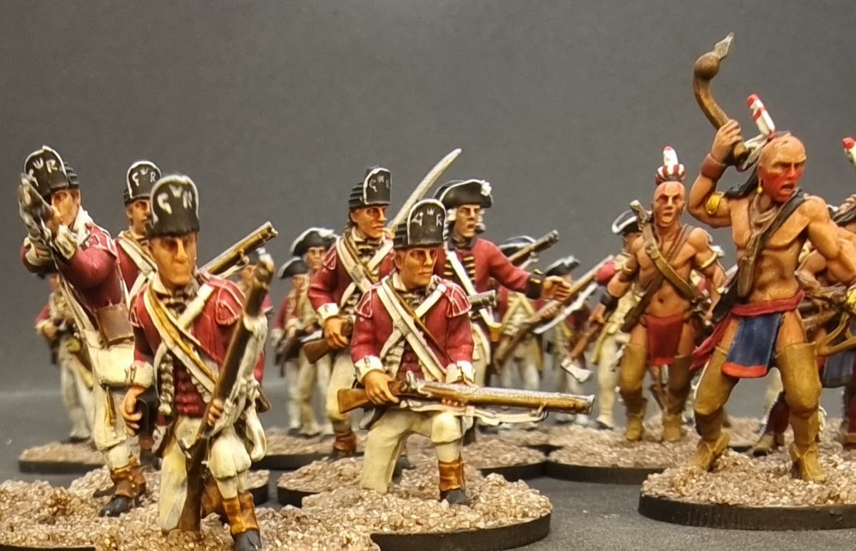 PaintsPirate's tweet photo. #awi #muskets and #tomahawks #british @NorthStarFigs https://t.co/kHGB2ROEmq