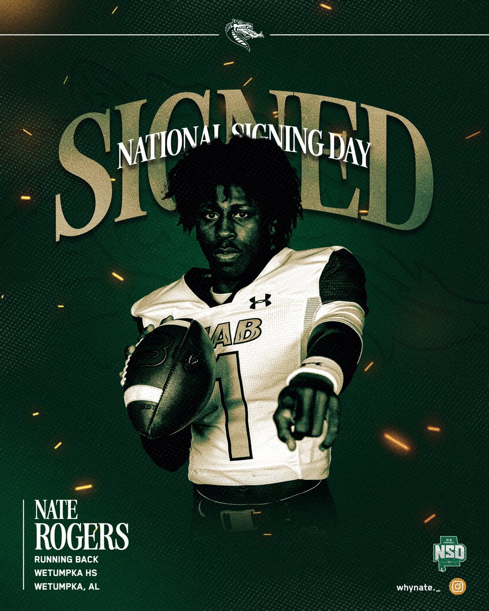 UAB_FB's tweet photo. 🔥 𝐍𝐀𝐓𝐄 𝐑𝐎𝐆𝐄𝐑𝐒 🔥

An all-around playmaker, in-state talent Nate Rogers is officially a Blazer 🐲

#WinAsOne | #NSD24 https://t.co/cSwwQaeTQm
