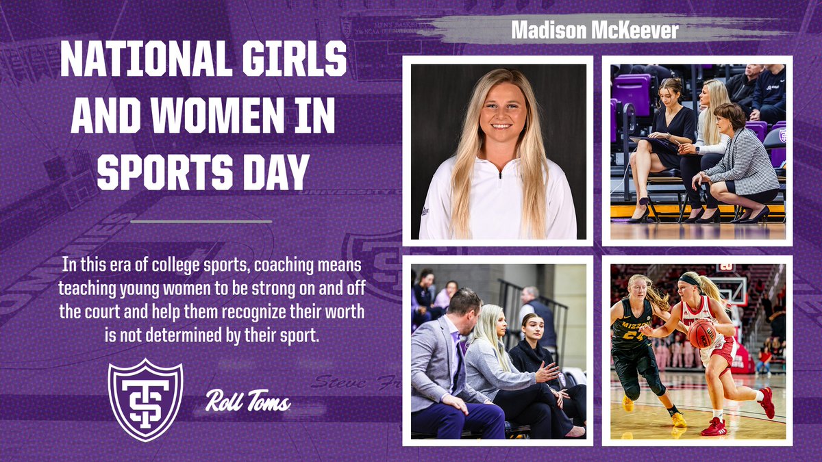 A former DI student-athlete, <a href="/McKeeverMadison/">Madison McKeever</a> talks about her WHY on #NGWSD 
#RollToms #WeOverMe