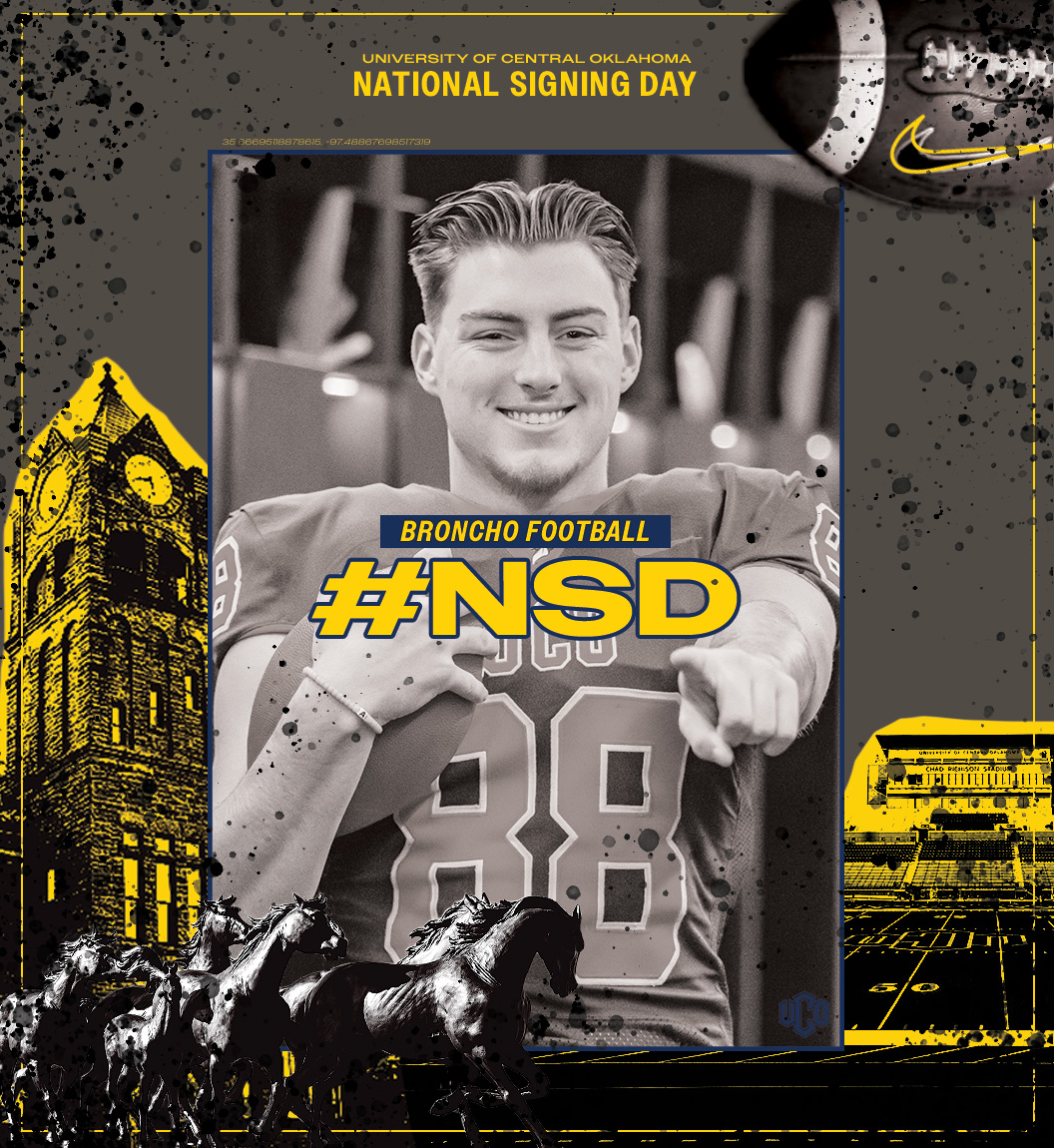 Welcome <a href="/zane_zielny/">Zane Zielny</a>,  Broncho Nation!   

He is a TE from Oklahoma City, Oklahoma! He District 6A-1 TE of the Year, Adding to a loaded TE Room

Here is why he chose UCO "I love the coaching and history of UCO TE the last few years"  #NSD24