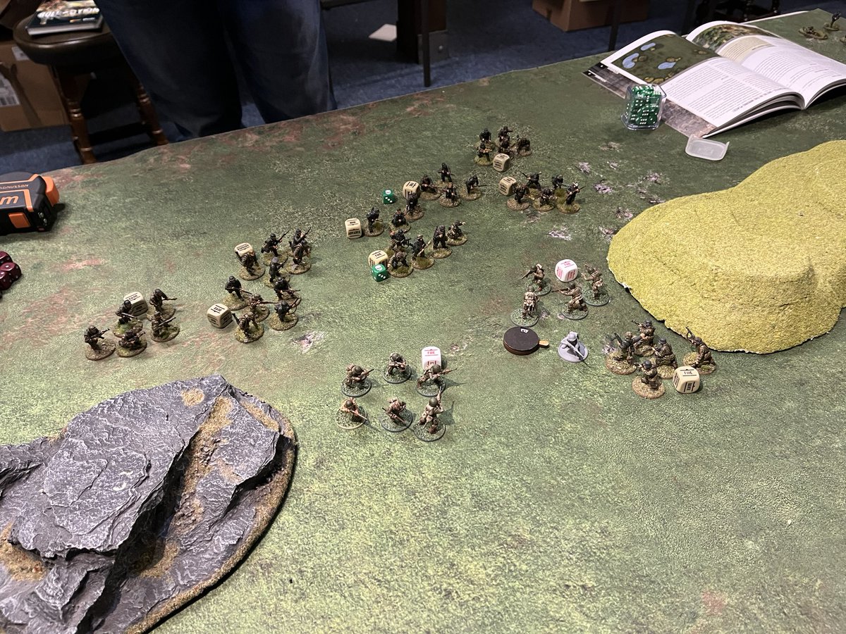 bigphiljackson's tweet photo. Let’s just say the US Pathfinders didn’t last long… @WarlordGames #wargaming #ohbugger https://t.co/EzasncTwdf
