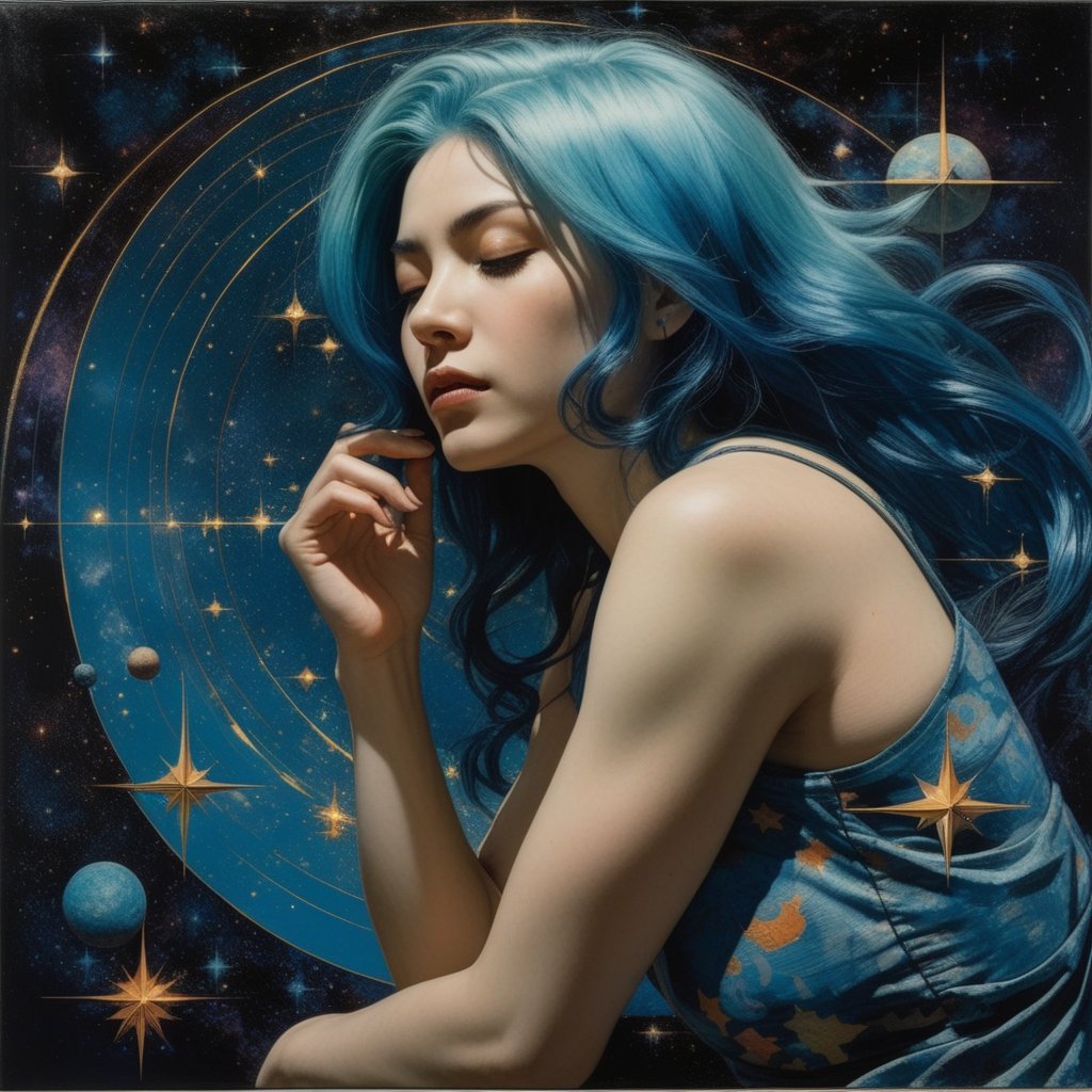 The Astronomer #stablediffusion #AIArtwork