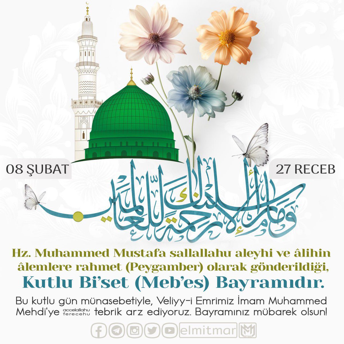 elmitmar's tweet photo. #hzmuhammed #risalet #hzresulullah #biset #hzpeygamber https://t.co/2g5hs5NciD