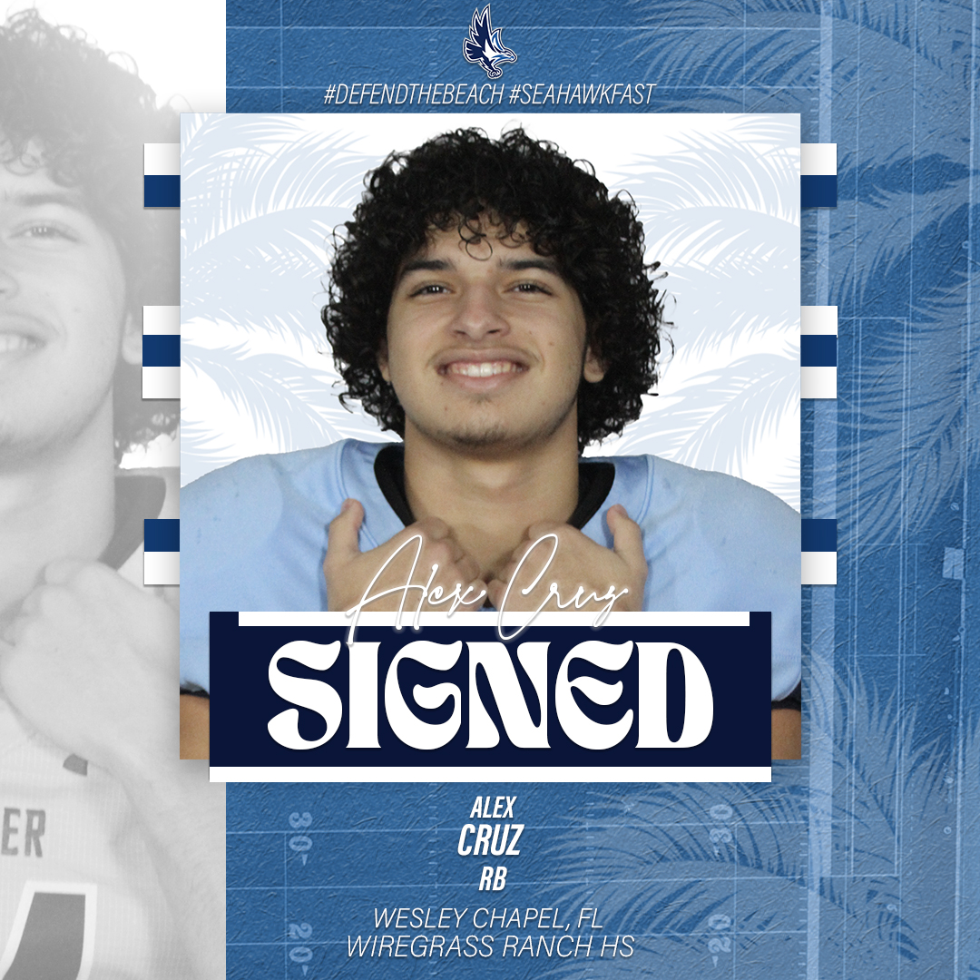 Introducing the newest Seahawk Alex Cruz! Welcome to the family! #DefendTheBeach #SeahawkFast #NSD2024