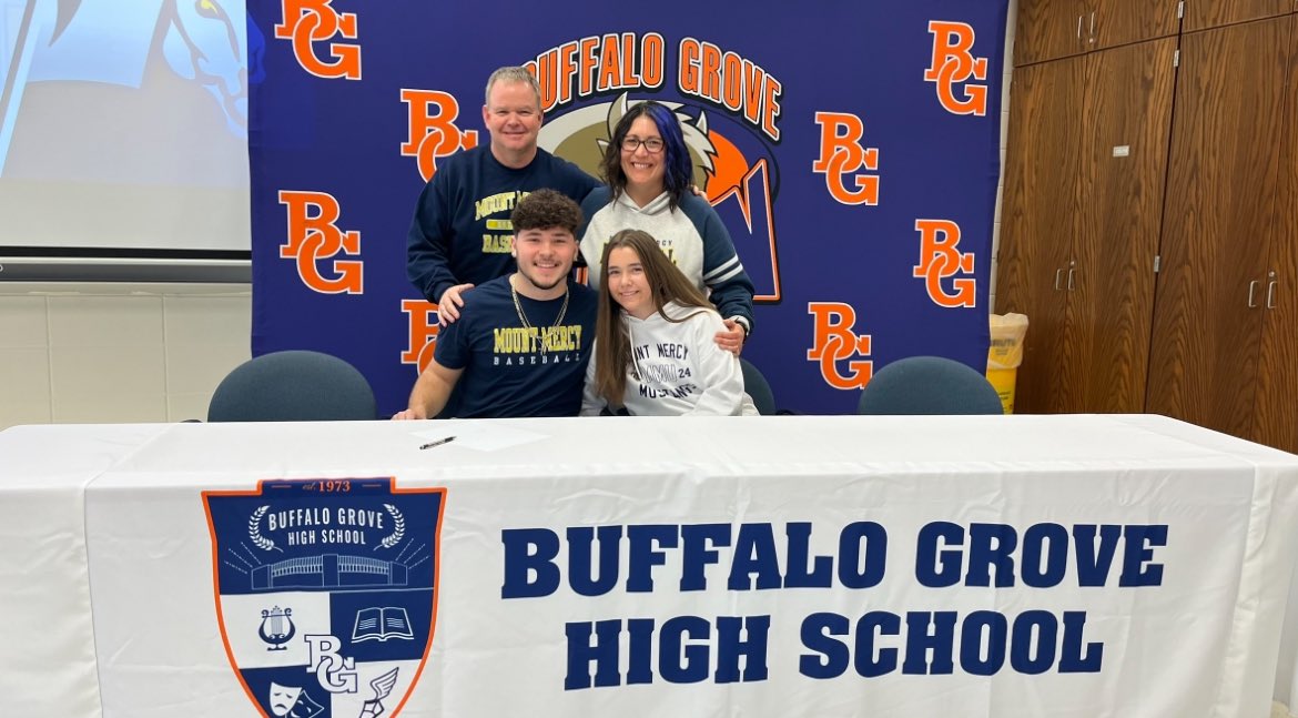 BG Baseball (@bgbaseball_1973) on Twitter photo Congratulations to Mikey Wolverton on his commitment to continue his playing career at Mount Mercy University. Mikey is a 4 year member of our varsity baseball team and received All-Conference and All-Area recognitions his junior year. <a href="/BGHSPrincipal/">Jeff Wardle</a> <a href="/BGBisonAD/">Buffalo Grove Athletics</a> <a href="/mikey_wolverton/">Mikey Wolverton</a> Congratulations to Mikey Wolverton on his commitment to continue his playing career at Mount Mercy University. Mikey is a 4 year member of our varsity baseball team and received All-Conference and All-Area recognitions his junior year. <a href="/BGHSPrincipal/">Jeff Wardle</a> <a href="/BGBisonAD/">Buffalo Grove Athletics</a> <a href="/mikey_wolverton/">Mikey Wolverton</a>