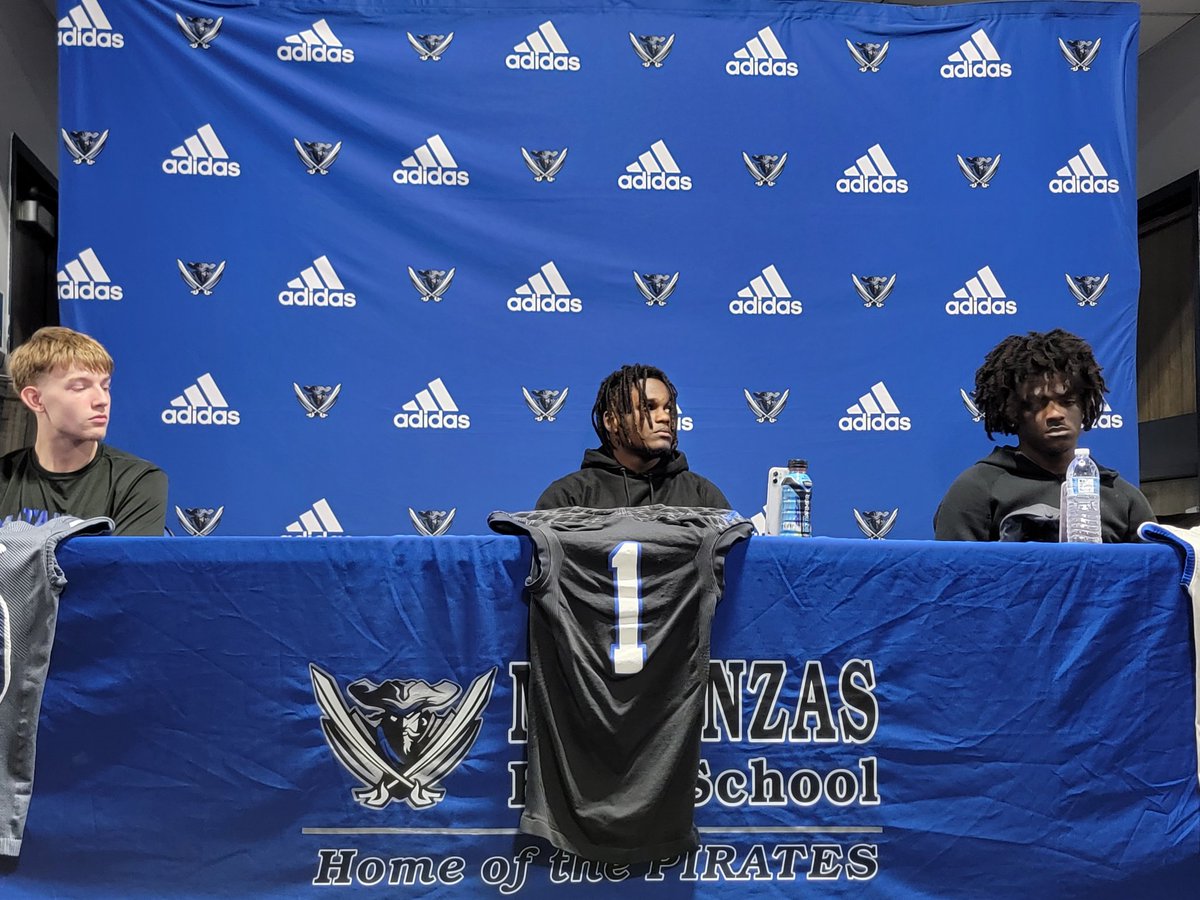 Congratulations to these talented football players and even better young men who signed their letters of intent to play college football today!