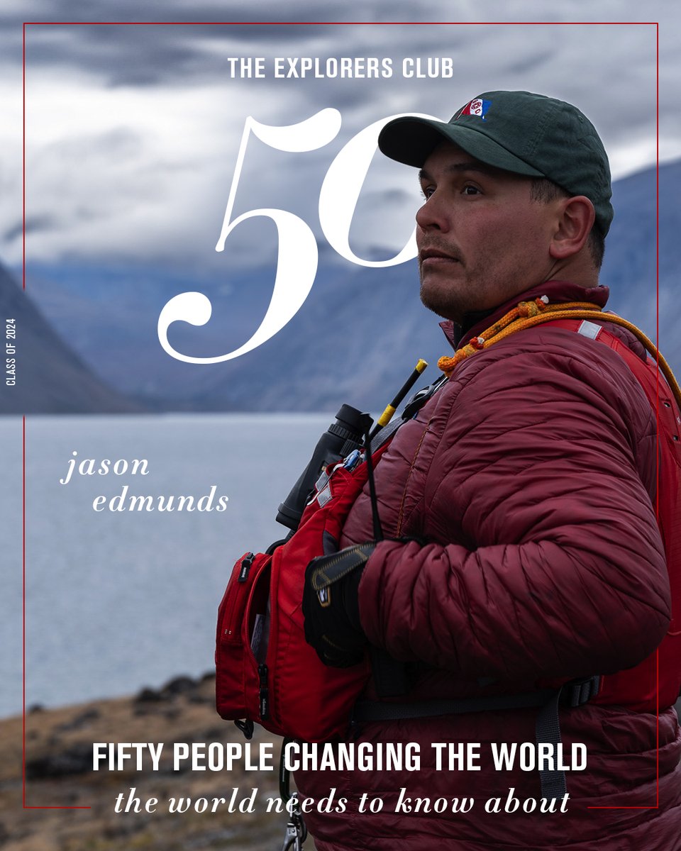 We’re thrilled to announce that Adventure Canada Director and long-time expedition leader, Jason Edmunds has been named to the 2024 class of The Explorers Club 50; Fifty People Changing the World that the World Needs to Know About.