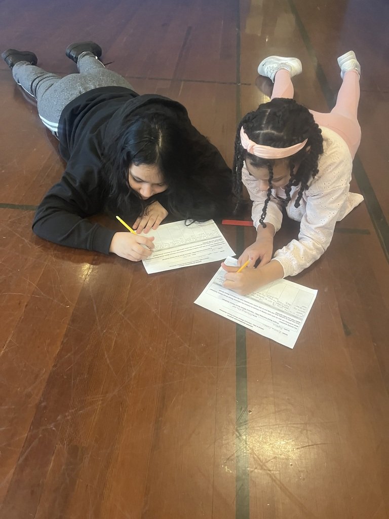 Students in GW's Physical Education classes are planning out ways to stay active each day over the upcoming February Break. @whufsdrams #WHe <a href="/GWPhysEd/">Coach T & Coach V</a>