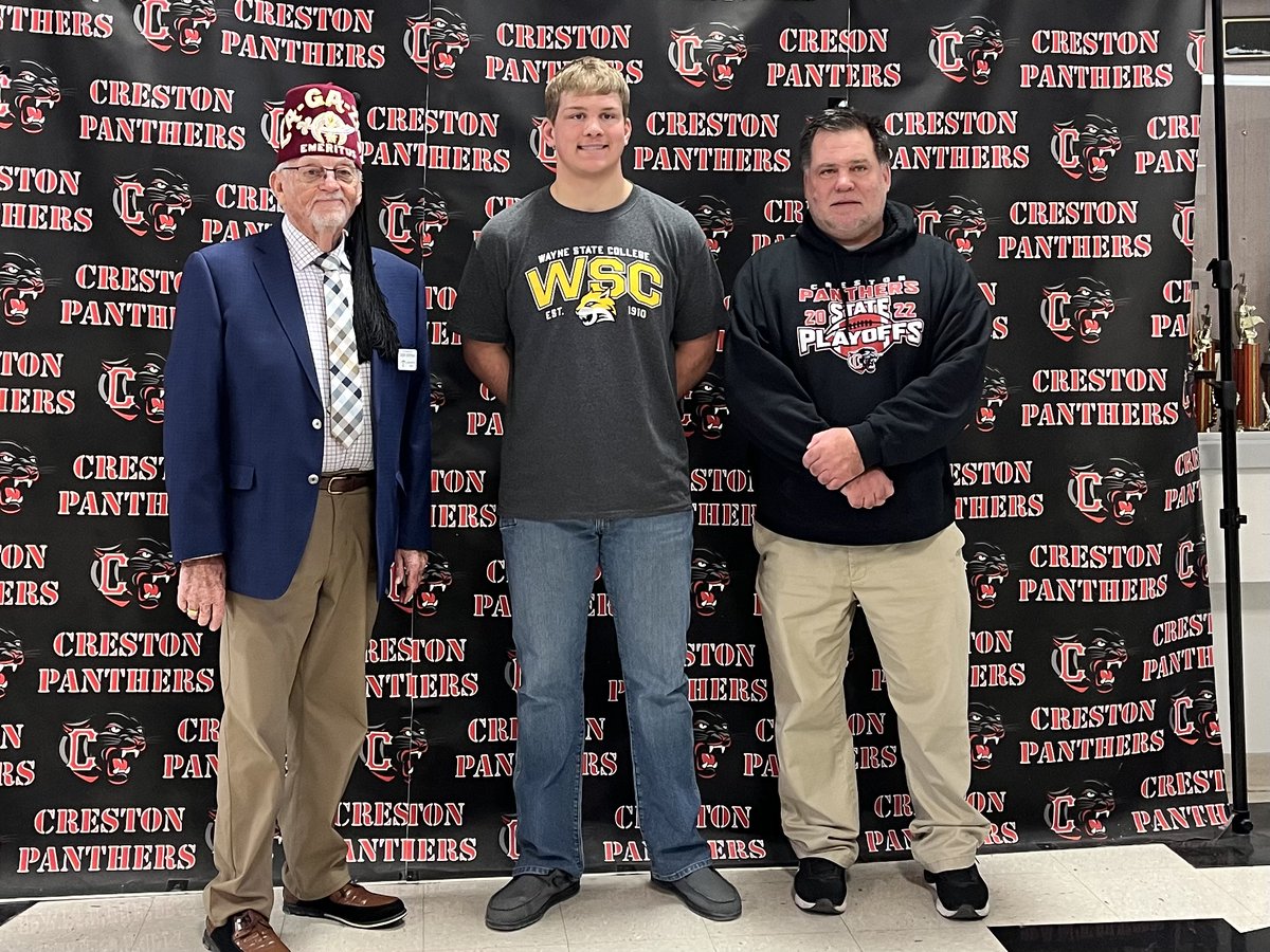 Congrats to senior Quinten on being selected to play in the prestigious Iowa Shrine Bowl! This lineman standout will represent Creston well as an all-star in the game that raises money for Shriners Children's hospitals. Best of luck Q!  <a href="/natehaley18/">Nathan Haley</a> <a href="/CaseyJTanner/">Casey J Tanner</a>