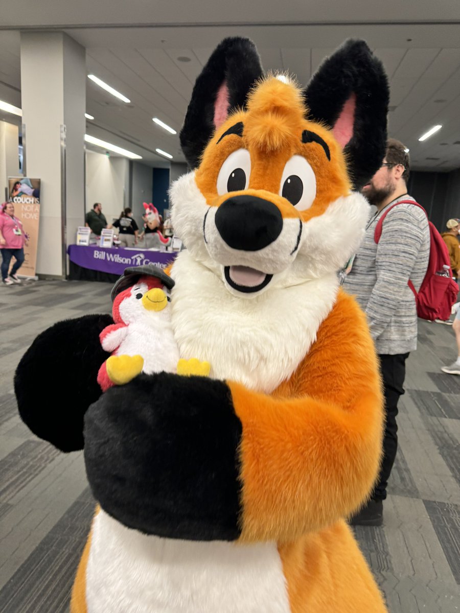 @AuraPuffs holding a pepper plush