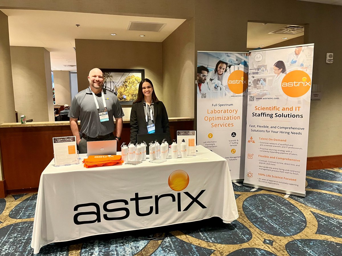 Visit Astrix at booth #32 at the SCbio conference and enter to win a $100 Amazon gift card! 

#SCienceofSuccess #sclifesciences #biotech #workforce #staffing #astrix