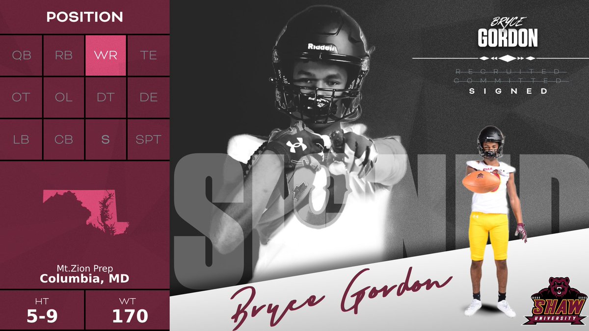 Welcome to the den!!! Bryce Gordon.   
#BearWithUs | #ShawU | #NSD24 

📼 - tinyurl.com/5ap34j8z