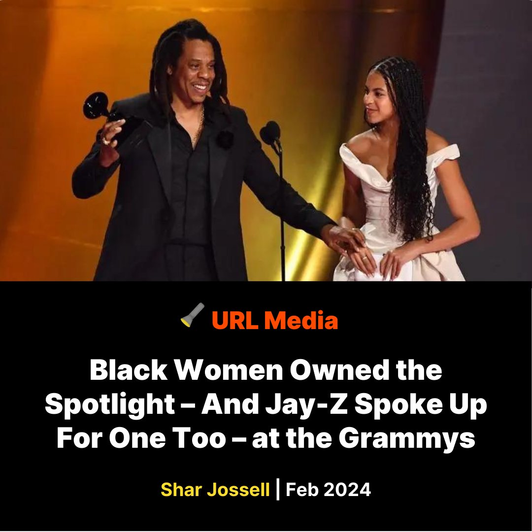 The #Grammys saw a resurgence of Blk women artists, w/ Sza leading w/ 9 nominations + Victoria Monét winning Best New Artist. But the headline of the show — at least to us — was Jay-Z's speech, in which he called out the Academy for overlooking Queen Bey. bit.ly/3SuPYY6