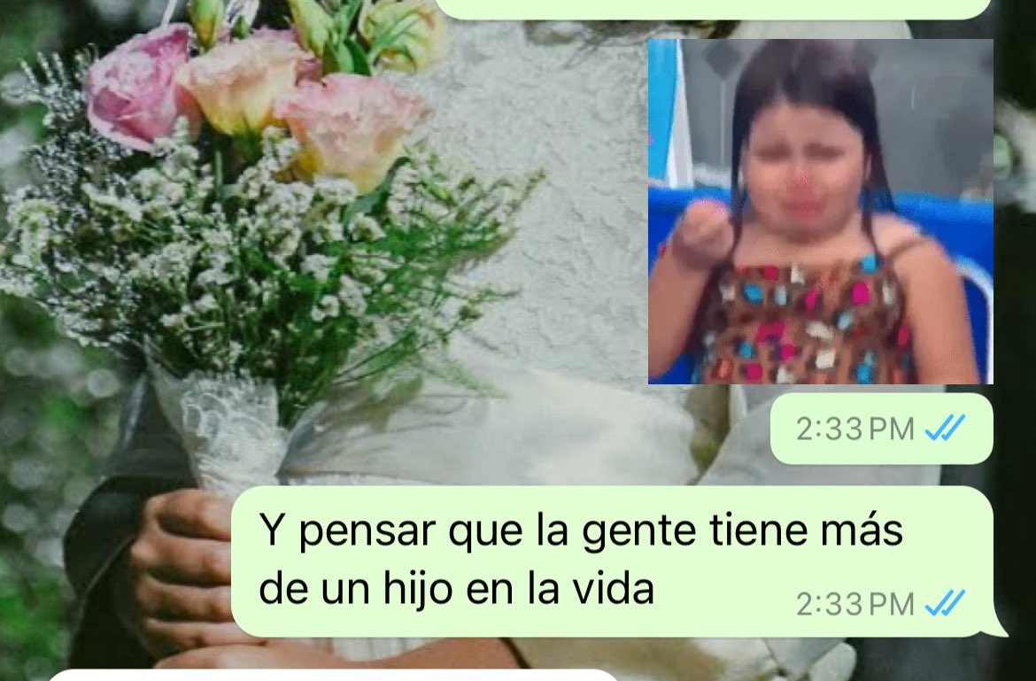 Que tal la maternidad? 
Yo: