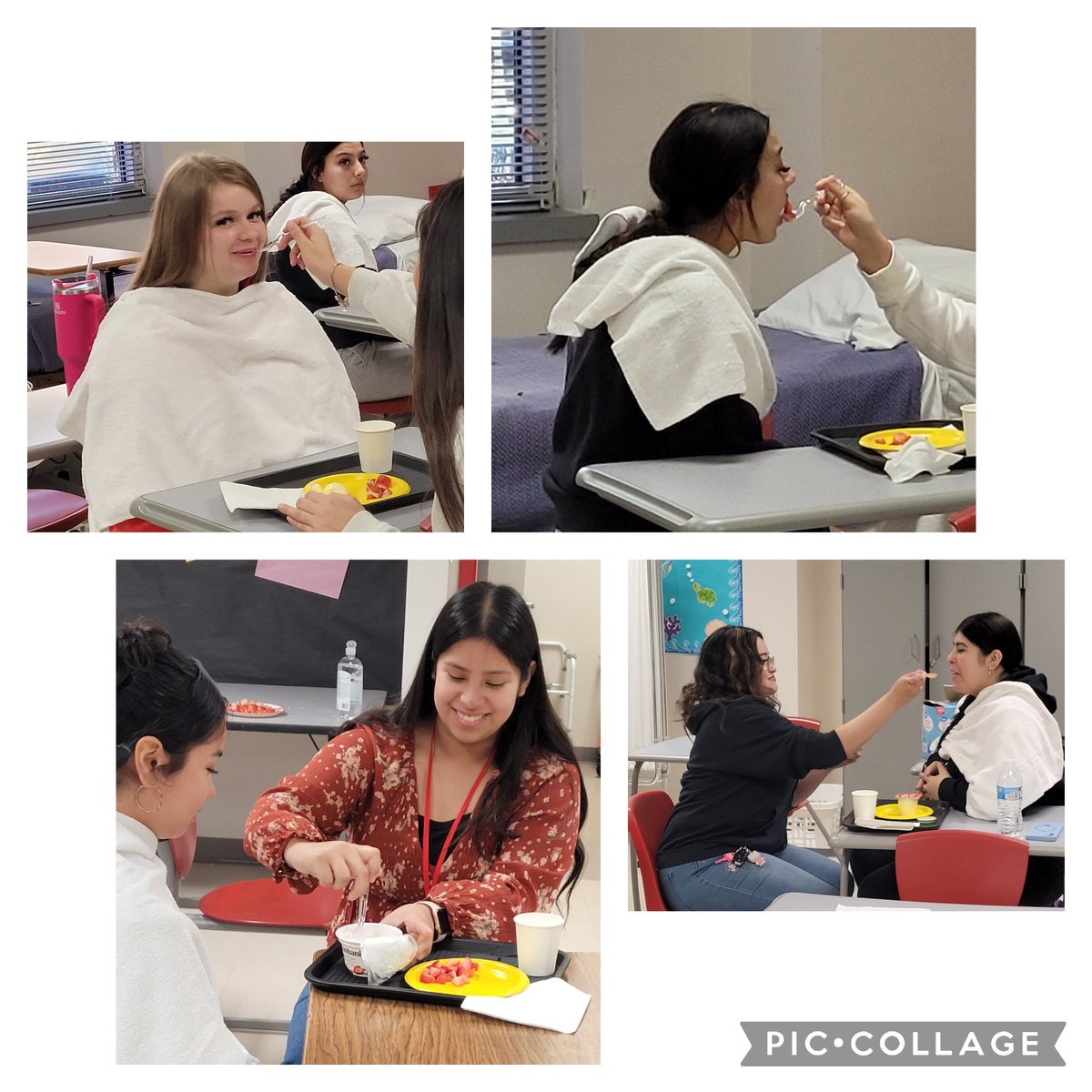 SHSHealthcare1's tweet photo. Feeding in CNA class today!!
@SplendoraHigh @SplendoraISD @SplendoraCTE https://t.co/wT8ofkArK5