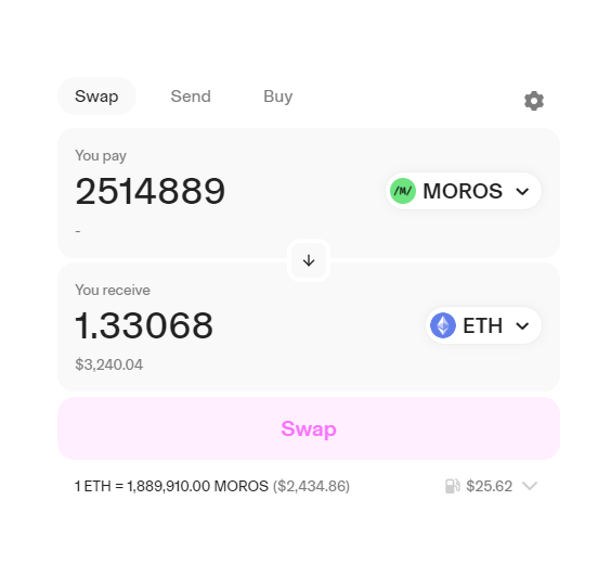 E_Scrap's tweet photo. claimed $MOROS revenue share https://t.co/LmYpXqAzlP https://t.co/szpLoWH3Wb