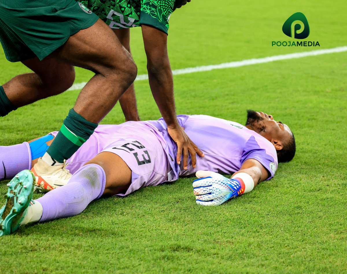 PoojaMedia's tweet photo. Nwabali after Iheanacho scored the final penalty 🔥🇳🇬

#PoojaXAFCON2023 https://t.co/INgjEj3ak2