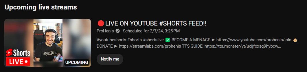 I'm testing out streaming vertically on my YouTube channel! Lets see how it goes :) #shorts @TeamYouTube