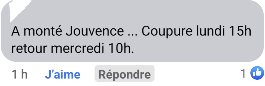 Lisez vous-même le témoignage d'un internaute.