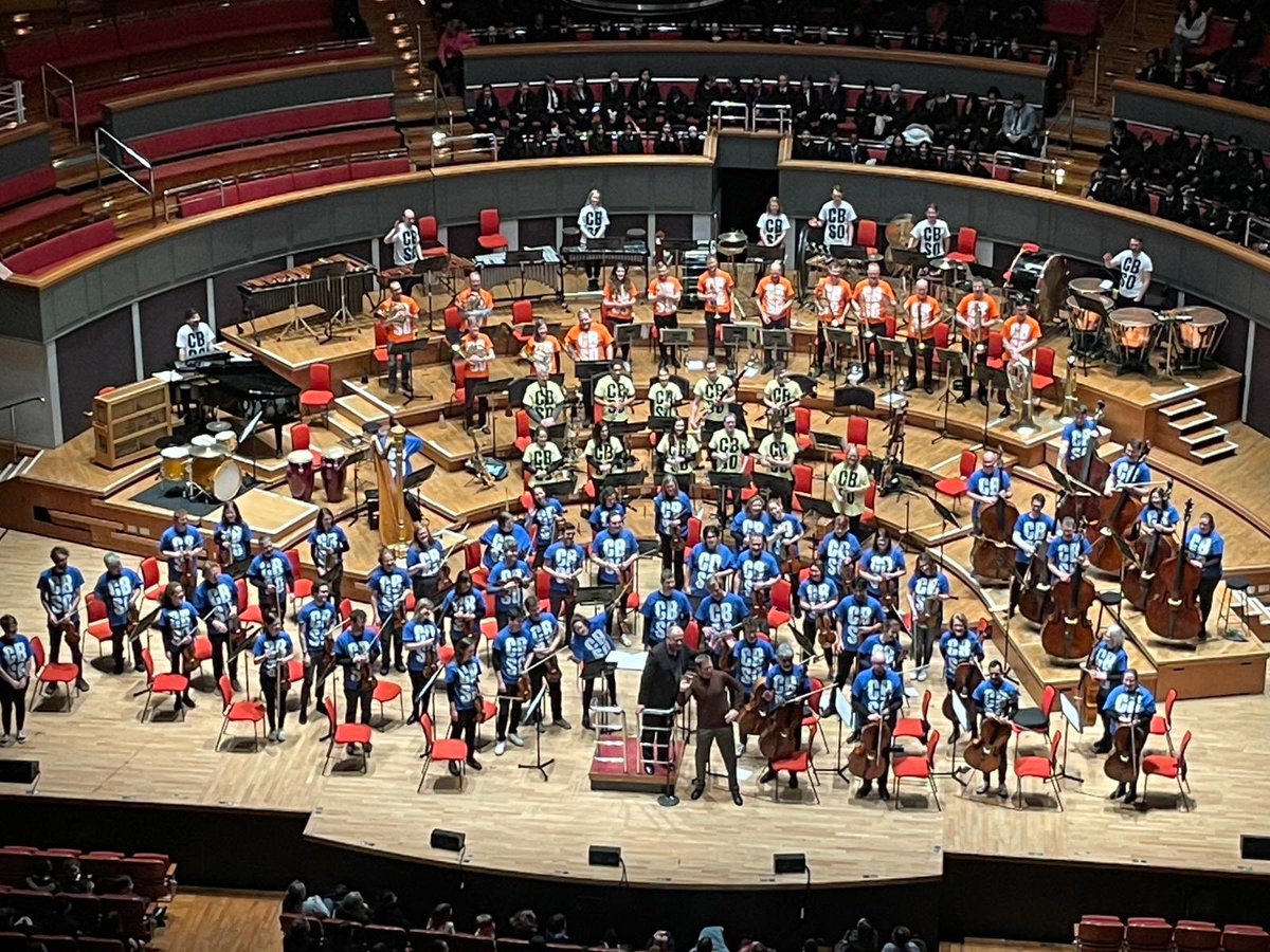 Great experience for a lot of our year 7 pupils at Birmingham Symphony Hall today.