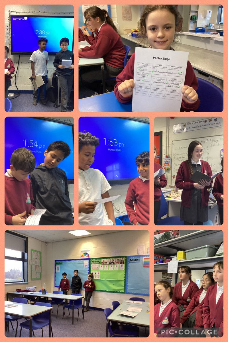 Thanks to @wowfest for another great poetry session. We played poetry bingo, gave our opinions on poetry and edited our very own poems. Watch this space for more information on the Poetry Slam event coming soon ✨ 🎤 @MabLanePri @MabLaneEnglish
