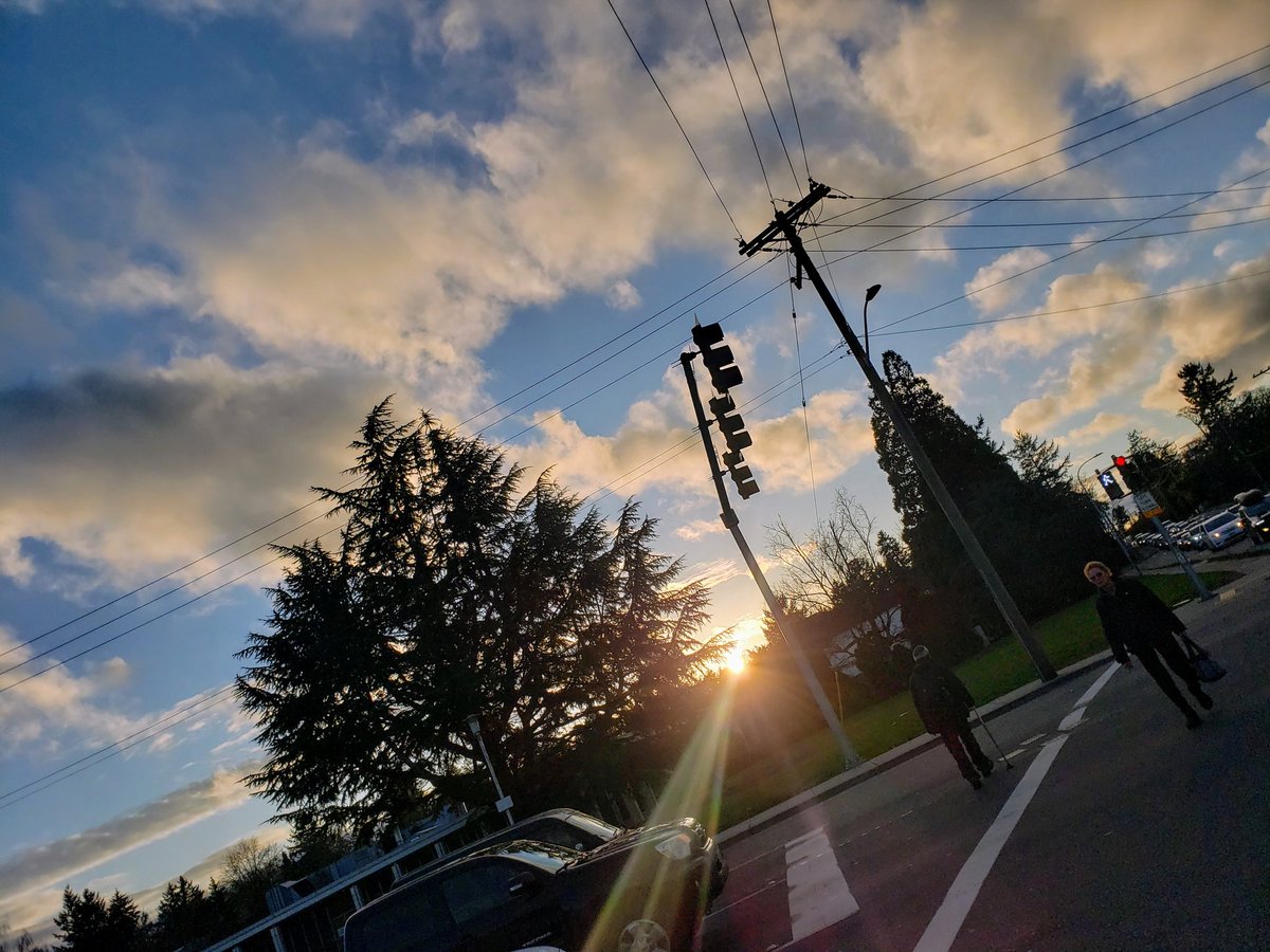 #victoriabc #skyline #radahlbatesart #beautifulchallenge #beautiful #beautifulbritishcolumbia #vancouverisland #artist #sky #sun #saanich #sunset