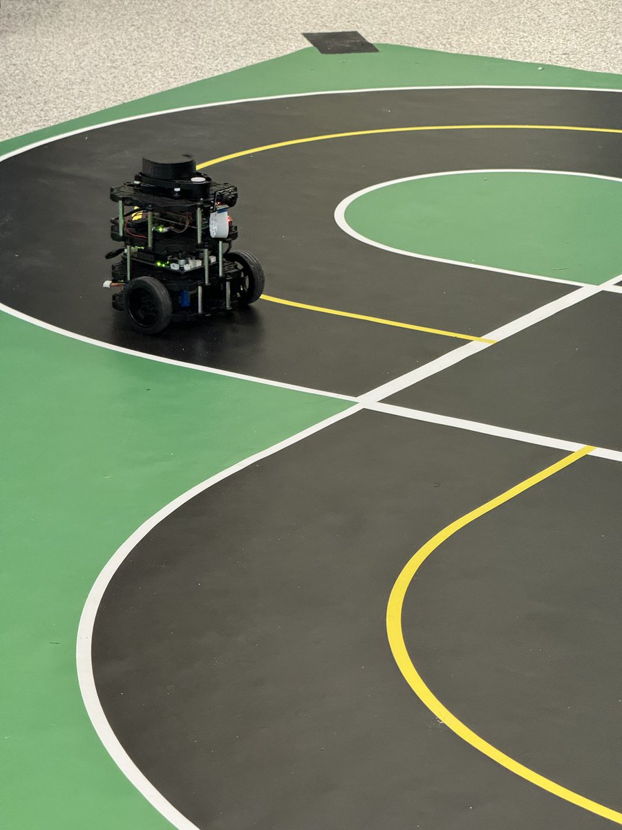 4th year <a href="/OT_FEAS/">Ontario Tech Engineering</a> Mechatronics students demonstrating autonomous driving with TurtleBot3 robots using ROS. <a href="/OpenRoboticsOrg/">Open Robotics</a> <a href="/rosorg/">Robot Operating System (ROS)</a> <a href="/ontariotech_u/">Ontario Tech University</a> #ROS #robots