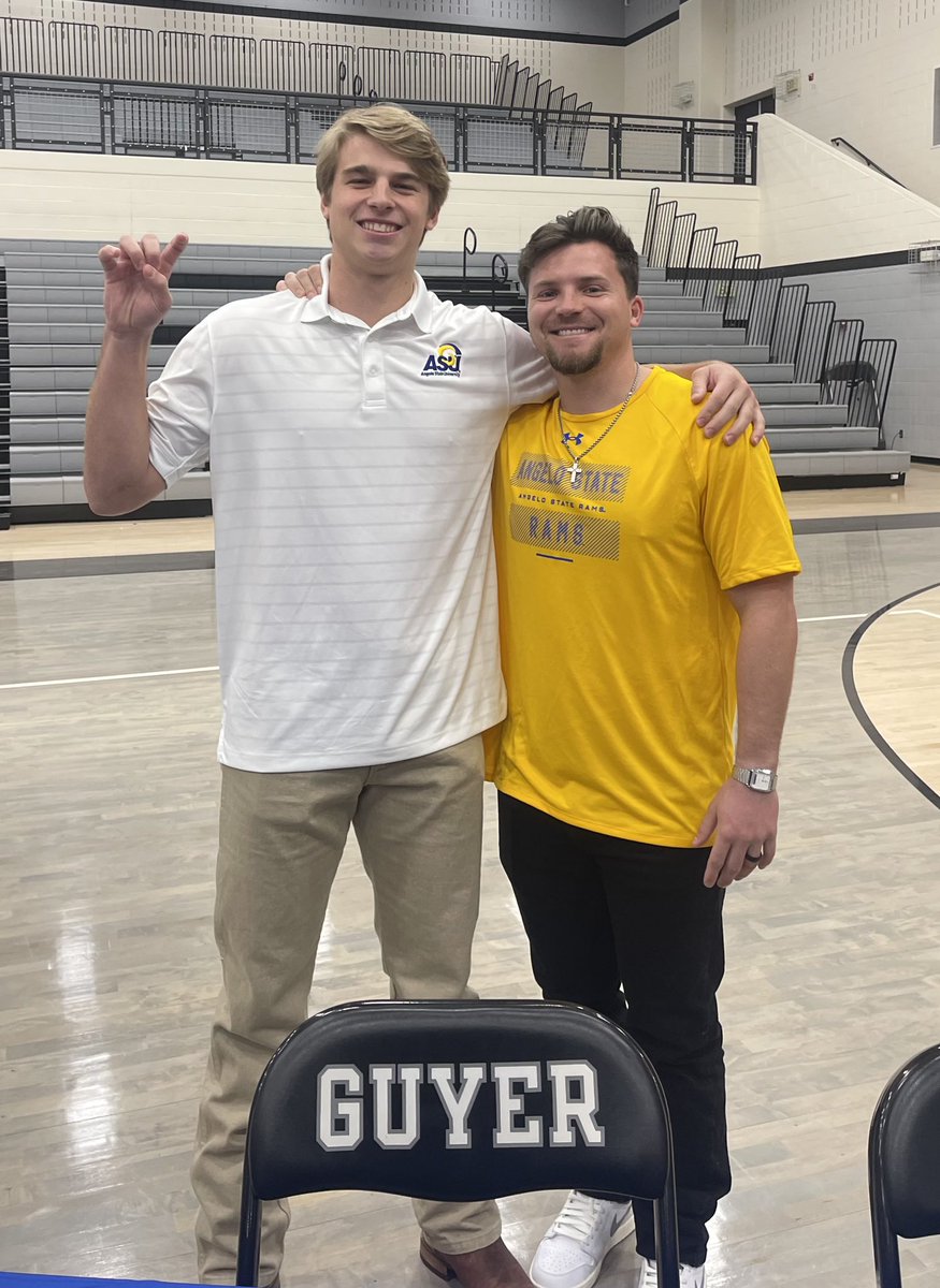 Couldn’t be prouder of <a href="/Keganstel15/">Kegan Stelmazewski</a>! 
I am a better coach having worked with him. Extremely talented kid with a bright future on and off the field.  <a href="/DentonGuyer_FB/">Denton Guyer Football</a> will miss him!! #RamFam