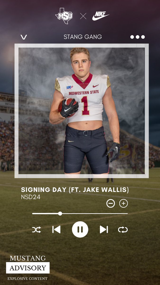Midwestern State Football (@msutexasfb) on Twitter photo βοΈ SignedβΌοΈ
π MIKE | 6β4 | 220
π±@jakewallis01
πAledo, TX
π« <a href="/AtlasDfw/">ATLAS Rattlers 11 Man FB DFW TX</a>
Welcome to Falls Town, Jake π βοΈ SignedβΌοΈ
π MIKE | 6β4 | 220
π±@jakewallis01
πAledo, TX
π« <a href="/AtlasDfw/">ATLAS Rattlers 11 Man FB DFW TX</a>
Welcome to Falls Town, Jake π
