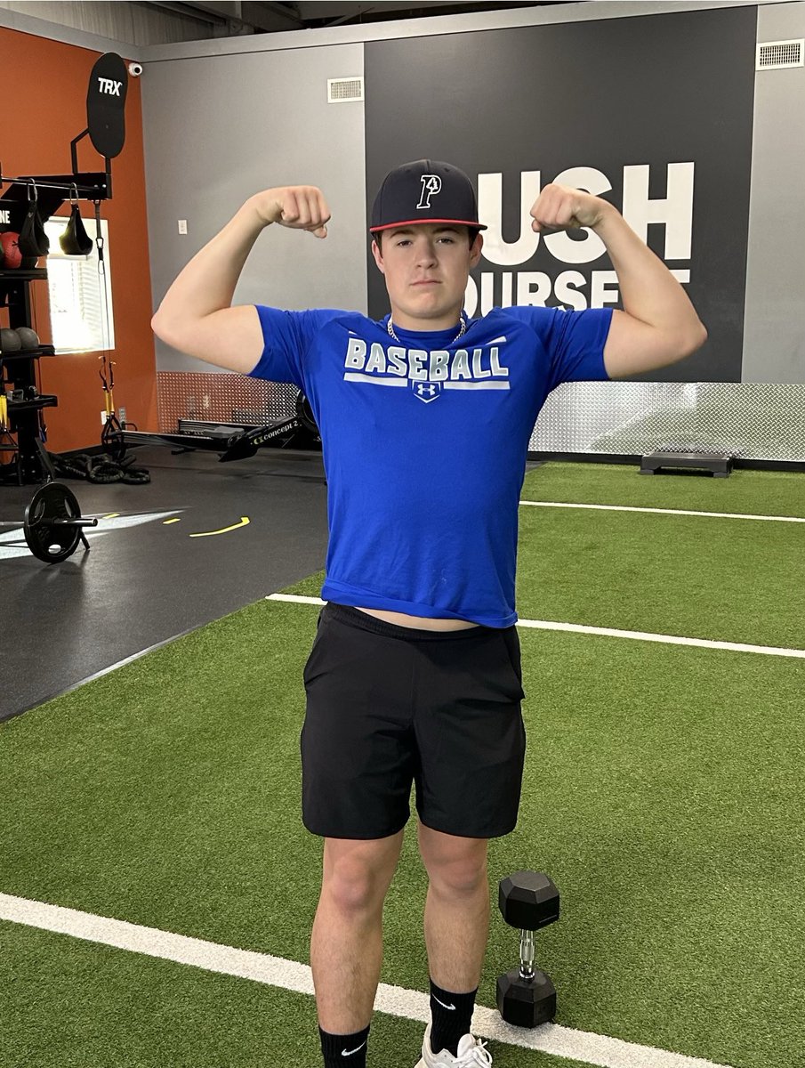 Marking my <a href="/TreadHQ/">Tread Athletics</a> one month status. weight ⬆️ muscle ⬆️ strength⬆️ #baseball