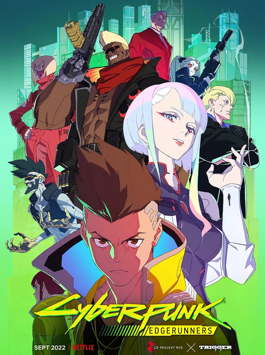 TheSphereHunter's tweet photo. Hey chooms! 
I'm doing a Cyberpunk Edgerunners cast stream this Friday the 9th at 1:30 PM PST!
Leave any questions you have here!
Joining us is:
Lucy - Emi Lo
Maine - Will Stephens
Rebecca - Alex Cazares
Dorio - Marie Westbrook
Kiwi - Stephanie Wong
https://t.co/Y1HmMcu52F https://t.co/FdyvnBSXUZ