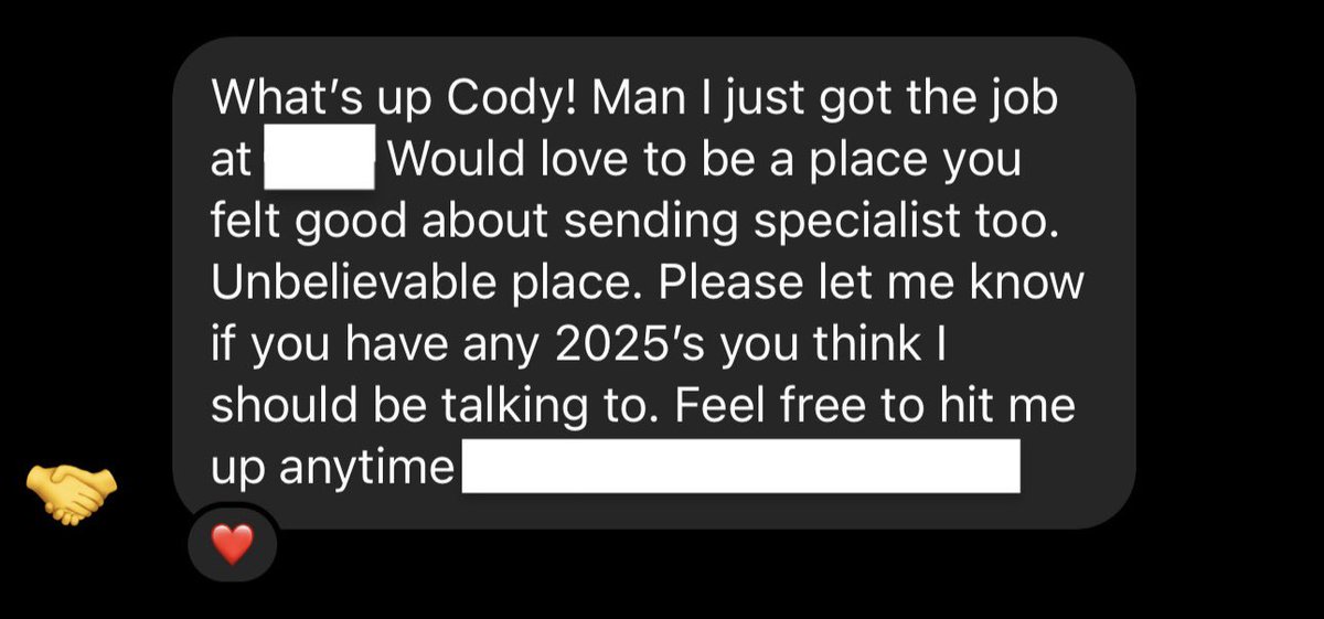 CMKicking's tweet image. D1 Special Teams Coordinator 👇🏼
-
Coach moves to a new school already looking for 2025’s. 
-
Reputation and Relationships. 
-
#CMK | #HoustonsELITE | #PullThePin