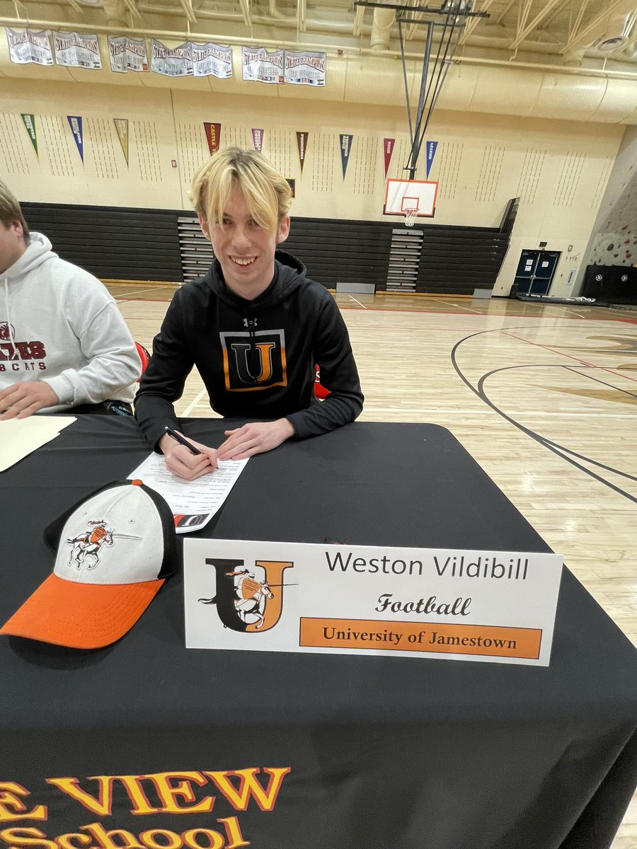 Congratulations <a href="/wvildibill4/">Weston Vildibill</a> . <a href="/JimmieFootball/">Jamestown Football</a> is getting an absolute Lockdown Corner and Ball Hawk.  We’re all proud of you Weston!