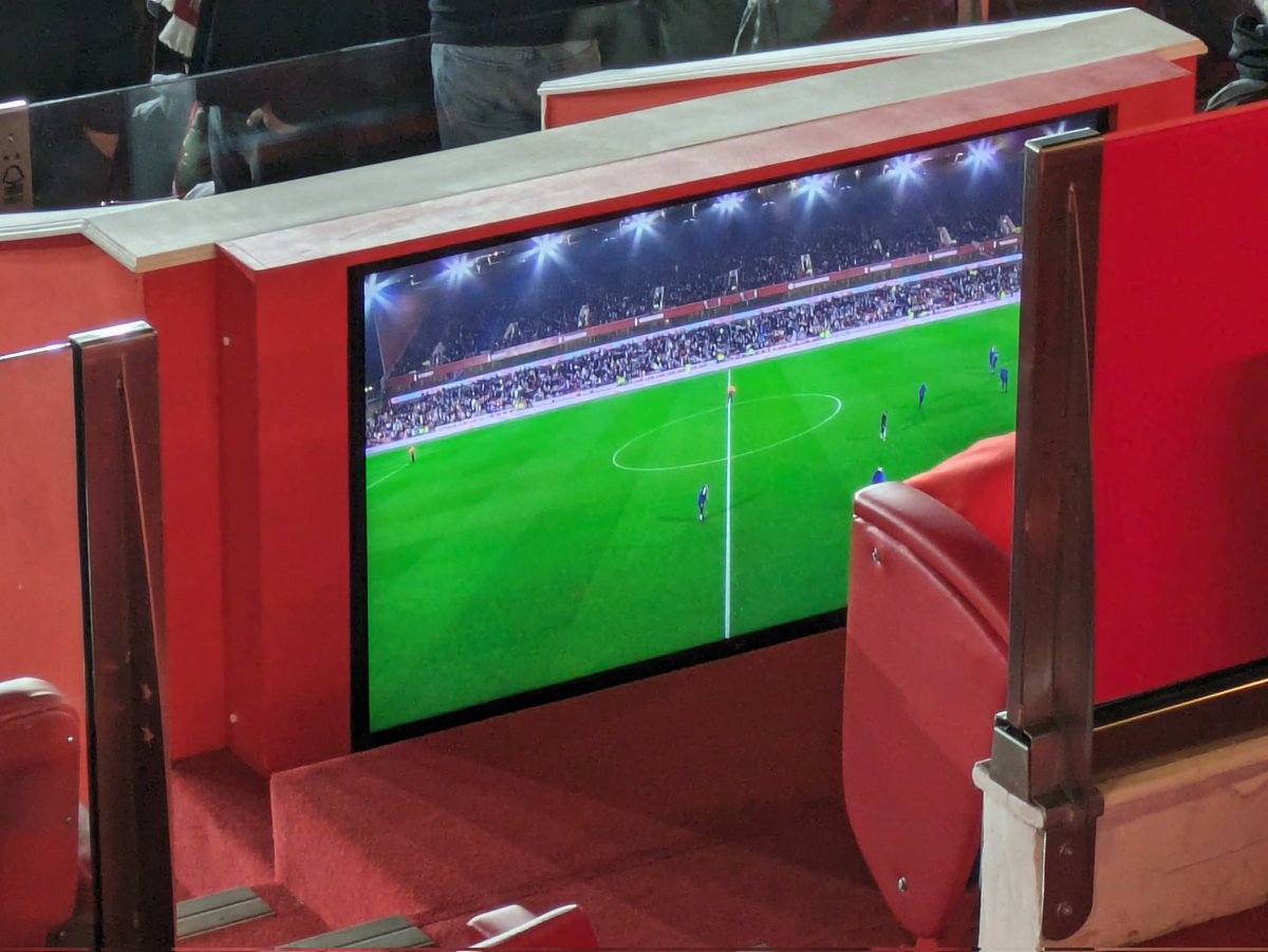 Nottingham Forest have installed Marinakis a new TV after a disagreement with the last one he had. #NFFC 🔴🌳