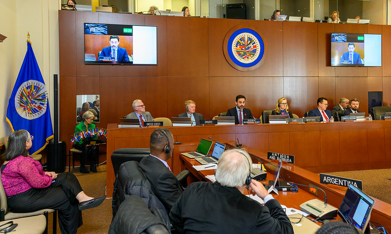 OEA_DDOT's tweet photo. Durante 2 días, expertos internacionales y autoridades de países @OEA_Oficial ofrecieron sus análisis y recomendaciones sobre la #TrataDePersonas en reunión #7TIP, celebrada esta semana.
Accede a los videos y documentos oficiales en la web del evento👇
https://t.co/CXdNL5l1oJ https://t.co/wMKhxB4EBr