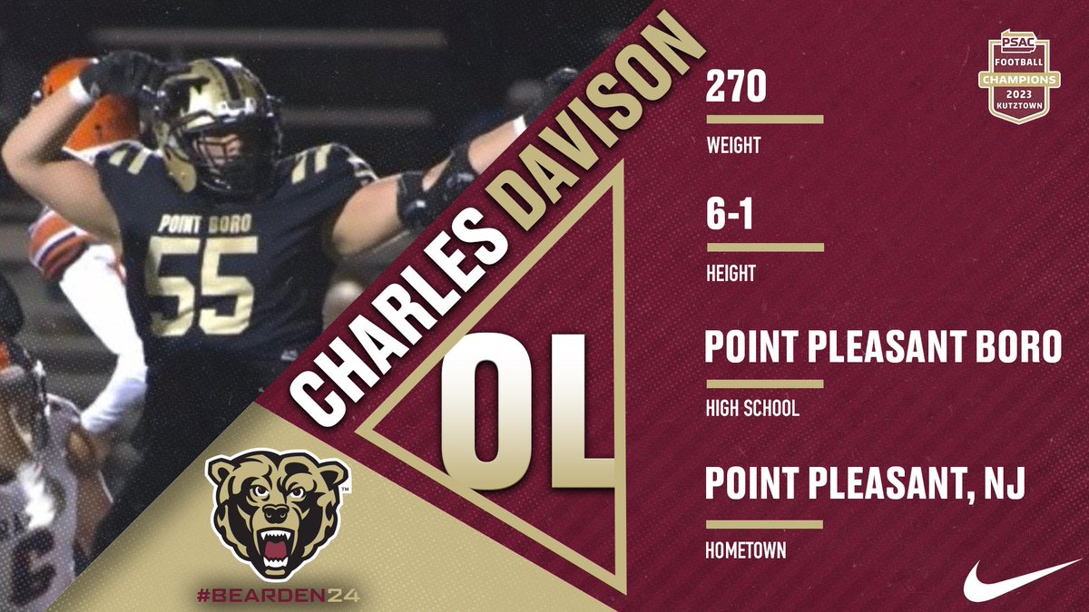 Kutztown Football 🐻 tweet media