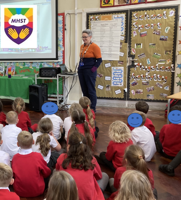 This week has been Children's Mental Health week. The MHST visited the Priory Catholic Voluntary Academy this week to deliver workshops to Y1/2 and then parents. Well done to everyone for engaging with this.
