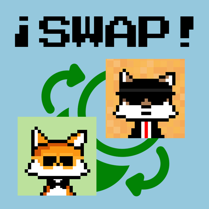 NofomoF's tweet photo. IIntroducing an exclusive swapping feature via Discord. 🔄 

Don't miss out on the chance to exchange your #NOFOMO #NFTs hassle-free.

The "Swapping Foxes" channel opens tomorrow at 8:00 AM EST. Follow the instructions to swap your FOX for another from our community wallet. #NFT https://t.co/0OEvagAfSc