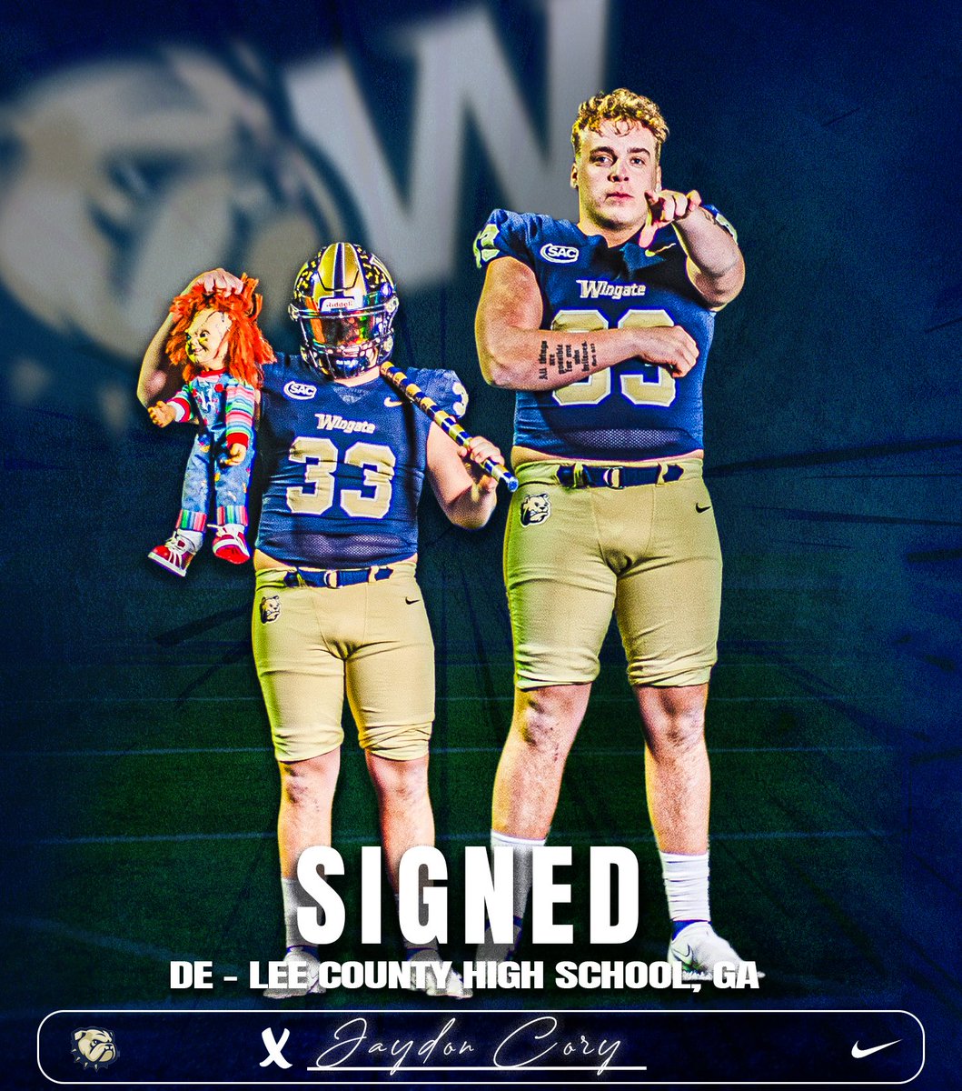 ✍🏽SIGNED Welcome to the Wingate family @coryjaydon1 #OneDog #NSD24