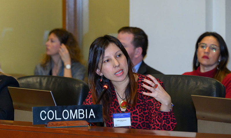 OEA_DDOT's tweet photo. For 2 days, international experts and authorities from @OAS_Official countries offered their analyses and recommendations on #TraffickingInPersons at the #7TIP meeting, held this week
Watch the videos and download official documents on the event website👇
https://t.co/ohbVXFDf6a https://t.co/s0R8GzNWaU