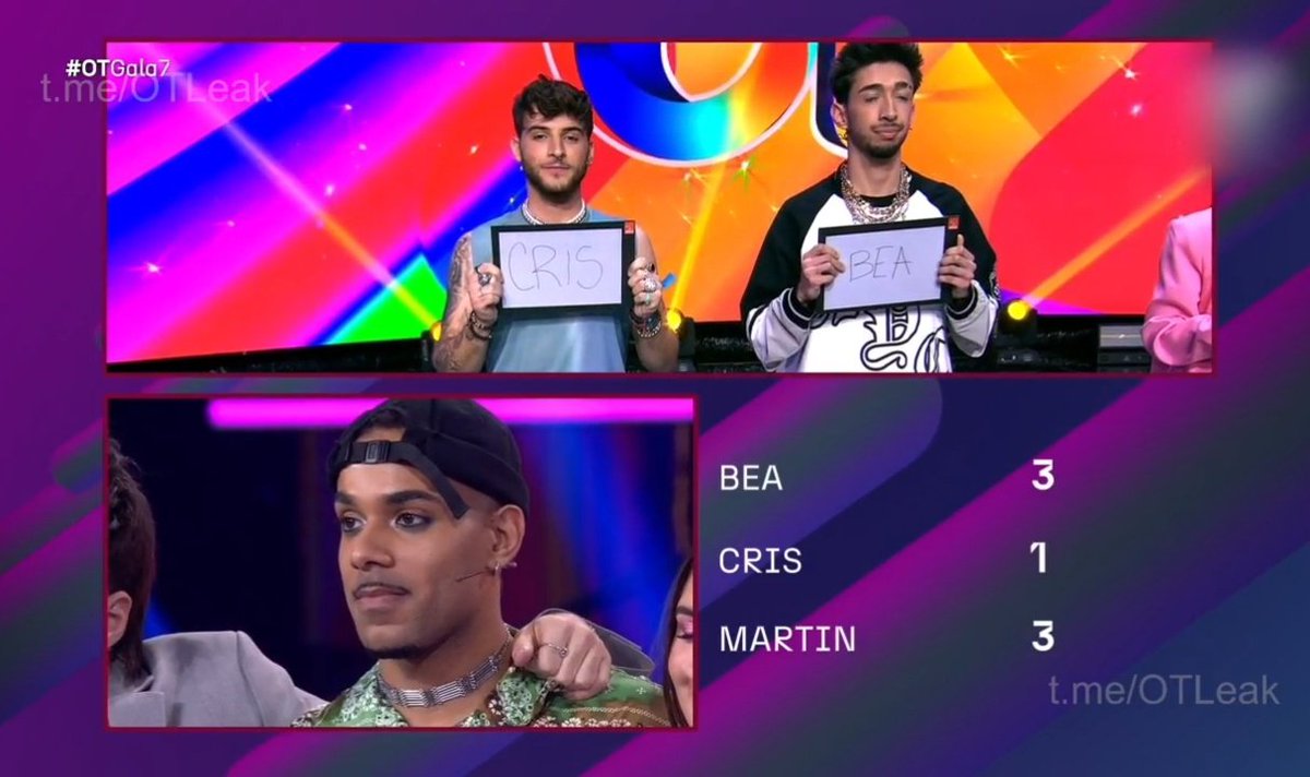 tuinestablefav_'s tweet photo. Sólo vengo a dejar ésto.. a Lucas no le importó que su único voto a Cris no sirviera para nada, lo hizo desde el corazón y compañerismo. ❤️‍🩹 #OTDirecto7F #LucasFinalista https://t.co/NHOO7nkW7W