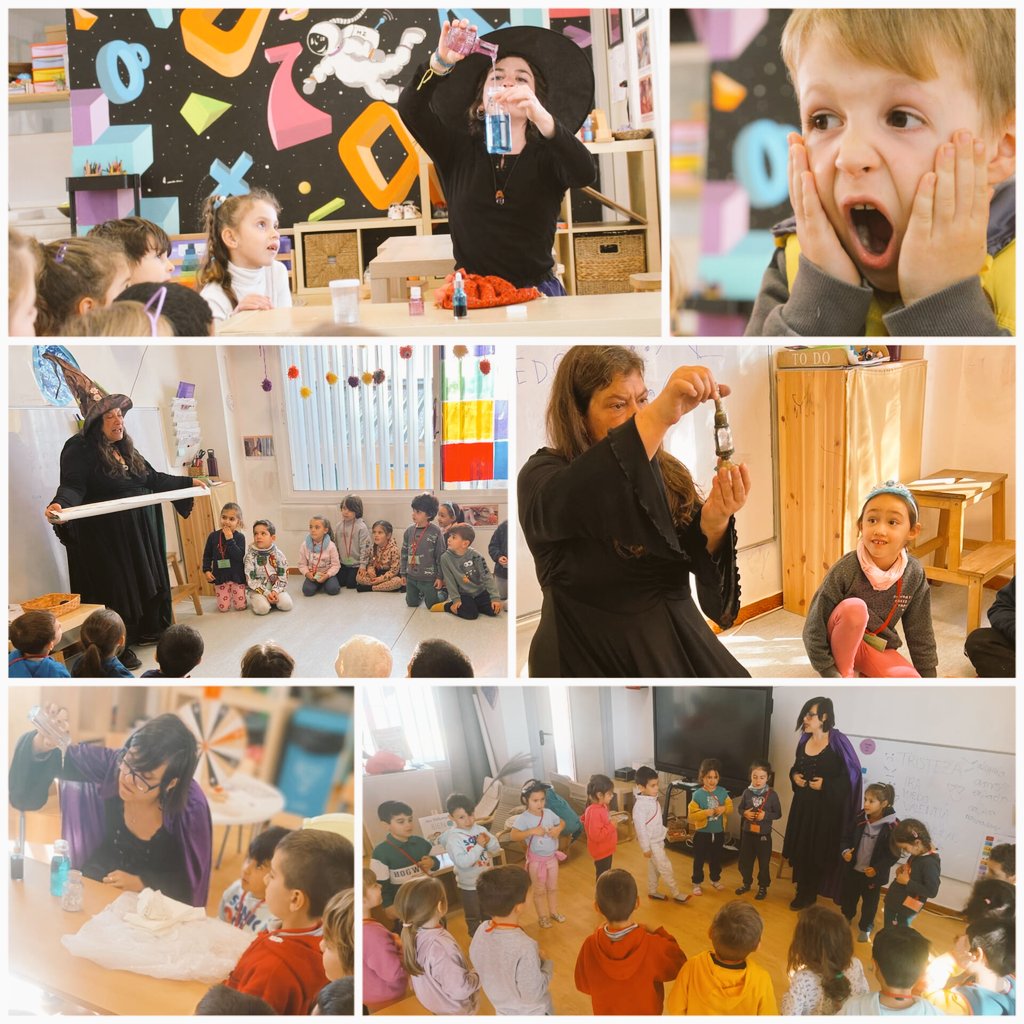 ceipmzambrano's tweet photo. El pasado viernes las niñas y los niños de Educación Infantil 5 años disfrutaron de un mágico taller sobre coeducación y emociones. ¡Quedaron hechizadas y hechizados! https://t.co/RxUnKNwXhK