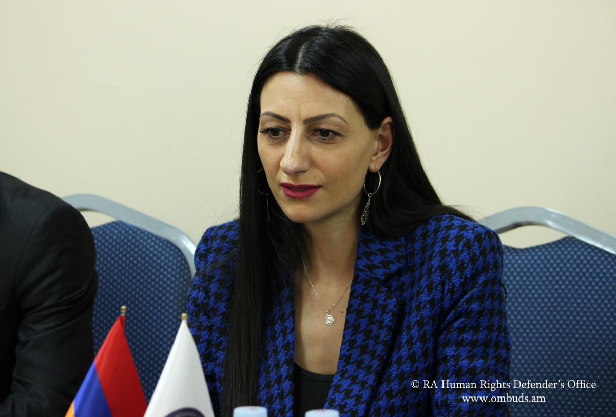 OmbudsArmenia's tweet photo. 🇦🇲🇪🇺🇸🇪 
I received the representative of the #Swedish International Cooperation Development Agency @Sida, Senior program specialist Kristin Olson &amp; the acting head of the #Yerevan office of the Council of #Europe @coe , Maxime Longangue. https://t.co/vyx1lpDKD7